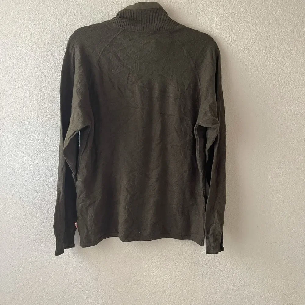 The north face‎ wool blend half zip sweater